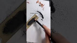 How I make graphite powder shorts sketch drawing pencildrawing [upl. by Alleirbag]