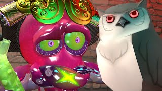 Someone Here Is Possessed By An Owl Splatoon Stopmotion [upl. by Yemiaj]