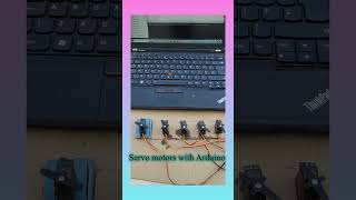 Servo motors with Arduino [upl. by Eddana]