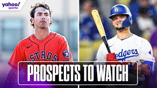 FANTASY baseball PROSPECTS to watch ANDY PAGES JOEY LOPERFIDO and more  Yahoo Sports [upl. by Lundell]