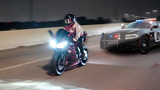 My First High Speed Chase On A Motorcycle [upl. by Miza]