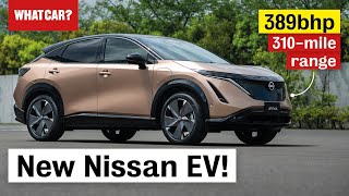 2021 Nissan Ariya REVEALED – most important electric SUV yet  What Car [upl. by Kentigera4]