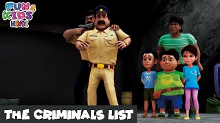 The Criminals List  Shiva  Episode 38  Fun 4 Kids  Hindi  Super Action Best Cartoon [upl. by Gayl84]