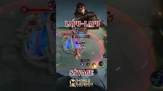 LAPULAPU SAVAGE mobilelegends lapulapubuildtersakit foryou shorts [upl. by Aidnama]