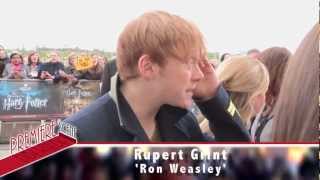 Harry Potter Studio TourGrand Opening Interviews [upl. by Enyrhtac42]