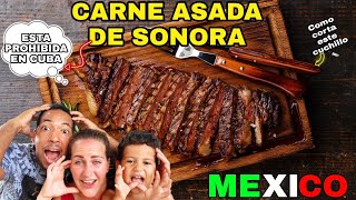 🇲🇽 La mejor carne 🍖 asada de México CUBANOS REACCIONAN [upl. by Coopersmith]