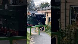 GWR large prairie 4144 arriving into ropley station with a mix service the watercress line [upl. by Quintie]