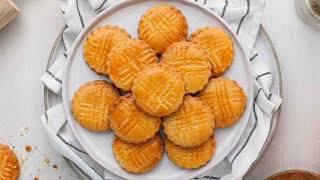 Sablé Breton Cookies French Salted Butter Cookies [upl. by Lawford]