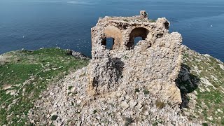 ISOLA delle FEMMINE  ESPLORAZIONE DELLISOLOTTO CON DRONE [upl. by Khalid]