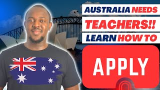 Easy Process to Migrate to Australia as a Teacher Permanently With Family [upl. by Inek]