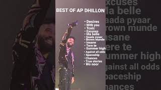 TOP 15 SONGS OF AP DHILLON  Audio jukebox  Best of AP dhillon [upl. by Lindahl]