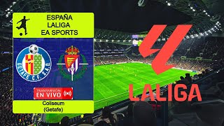 GETAFE 20 REAL VALLADOLID en vivo  ESPAÑA  LALIGA EA SPORTS  JORNADA 14 [upl. by Alphonsine]