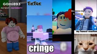 Roblox TikTok Cringe Compilation [upl. by Otsuaf]