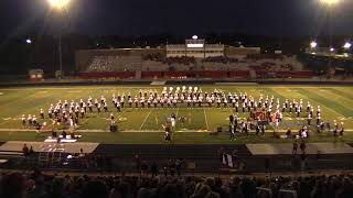 Boardman Spartan Marching Band  82817 [upl. by Ihsorih446]