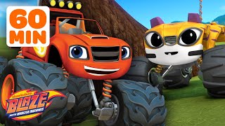 Super Blaze Rescues Babies 👶  1 Hour Compilation  Blaze and the Monster Machines [upl. by Franck300]