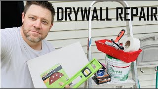 DIY Drywall Repair amp Supply List For Beginners drywallrepair drywalltools [upl. by Benis]