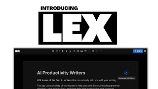 LEX AI Full Review [upl. by Aieka]