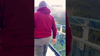 Columbia Icefield Skywalk banff Canada jasper glacier [upl. by Mandeville295]