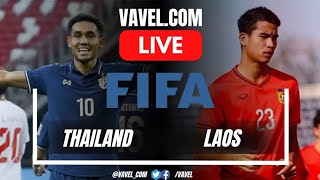 Thailand vs Laos LIVE 🔴  International Friendlies 2024 [upl. by Payton]