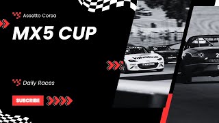 Daily Races in Assetto Corsa  MX5 CUP  Div 1 [upl. by Kathrine]