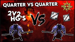 Quarterstaff vs Quarterstaff I Hellgates I Albion Online [upl. by Aikel988]