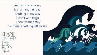 Keane  Nothing In My Way Lyrics [upl. by Astto]