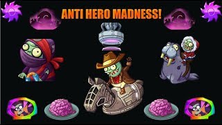 ANTI HERO IS KEY TO KILLING FACE  Pvz Heroes [upl. by Nedry]