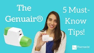 The Genuair Inhaler 5 Tips to Know [upl. by Schulz]