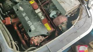 yuchai engine install new turbo [upl. by Illa33]