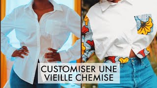 DIY Je customise une vieille chemise [upl. by Magner]