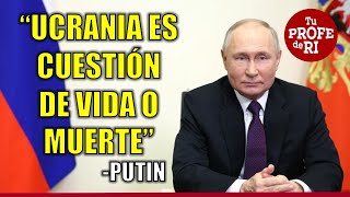 PUTIN DOBLA LA APUESTA A OCCIDENTE quot¡UCRANIA ES CUESTIÓN DE VIDA O MU3RT3 PARA RUSIAquot [upl. by Danice]