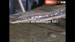 saborfr  Electrode de découpe S81 [upl. by Schuler]