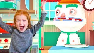 Adley App Reviews  Toca Kitchen 2  feeding our friends [upl. by Destinee792]