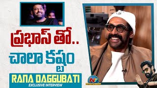 Rana Daggubati Prabhas and Movies  The Rana Daggubati Show  NTVENT [upl. by Alyad]