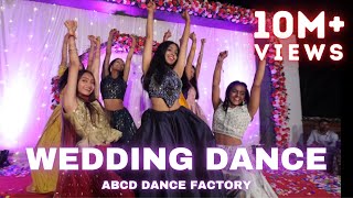 WEDDING BOLLYWOOD DANCE  ABCD DANCE FACTORY  CHOREOGRAPHY  TRENDING SONGS MIX [upl. by Ingrim]