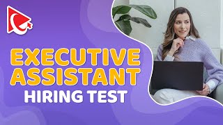 Executive Assistant Employment Assessment Test Questions and Answers [upl. by Yeltrab674]