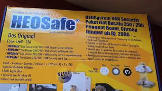 Der Einbau von HEOSafe bei unseren Fiat Ducato [upl. by Anekam932]