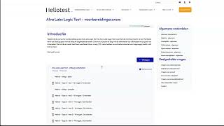 Alva Labs Logic Test Oefenen [upl. by Clintock767]