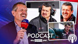 Guenther Steiner speaks Haas the FIA amp being the same age as Brad Pitt 🤣  Sky Sports F1 Podcast [upl. by Notniw]