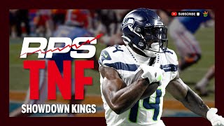 NFL DFS Strategies Picks Advice  WEEK 6  1010  TNF Showdown KINGS [upl. by Thia520]