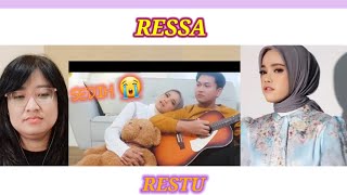 RESSA  RESTU Official Music Video Reaction [upl. by Ben]