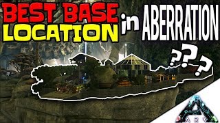 The BEST base location in Aberration  ARK Survival Evolved  Green Zone High Cliff PvE Base Tour [upl. by Besnard214]