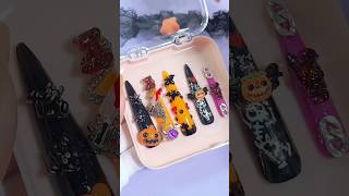 【ハロウィン🎃👻×ギャル】ハロウィンデザインのギャルネイルチップを作ってみました💕ギャル ネイル nail ネイルチップ スーパーロング shorts [upl. by Saleem503]