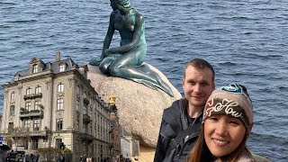 Visiting little mermaid and Royal Castle in Copenhagen Denmark [upl. by Fogarty]