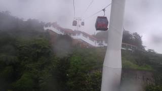 Genting Highlands Awana Skyway Gondola Cable Car Awana to Sky Avenue Ascend [upl. by Arymat]