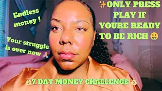 ✨ THE REAL WAY TO MANIFEST MONEY WHEN YOU’RE BROKE  ABUNDANCE CHALLENGE [upl. by Ellis]