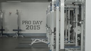 Blue Hens Football Pro Day 2015 [upl. by Adnilev]