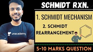 Schmidt rearrangement  Schmidt rearrangement reaction mechanism  schmidt reaction sgsir [upl. by Albers335]