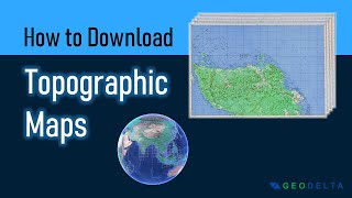 Downloading Topographic Maps using Google Earth [upl. by Anisirhc860]