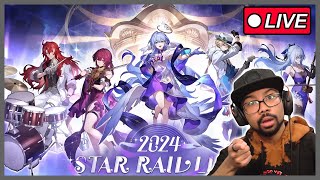 STAR RAIL CONCERT WATCH PARTY  Star Rail Live 2024 The Stars Sing For You Reaction  Honkai [upl. by Ceil827]